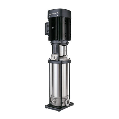 Вертикальный многоступенчатый центробежный насос Grundfos CRN 3-7 A-FGJ-A-V-HQQV артикул 96516854 – фото внешнего вида