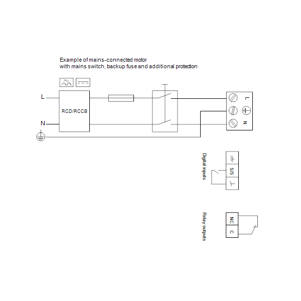 Насос grundfos схема подключения